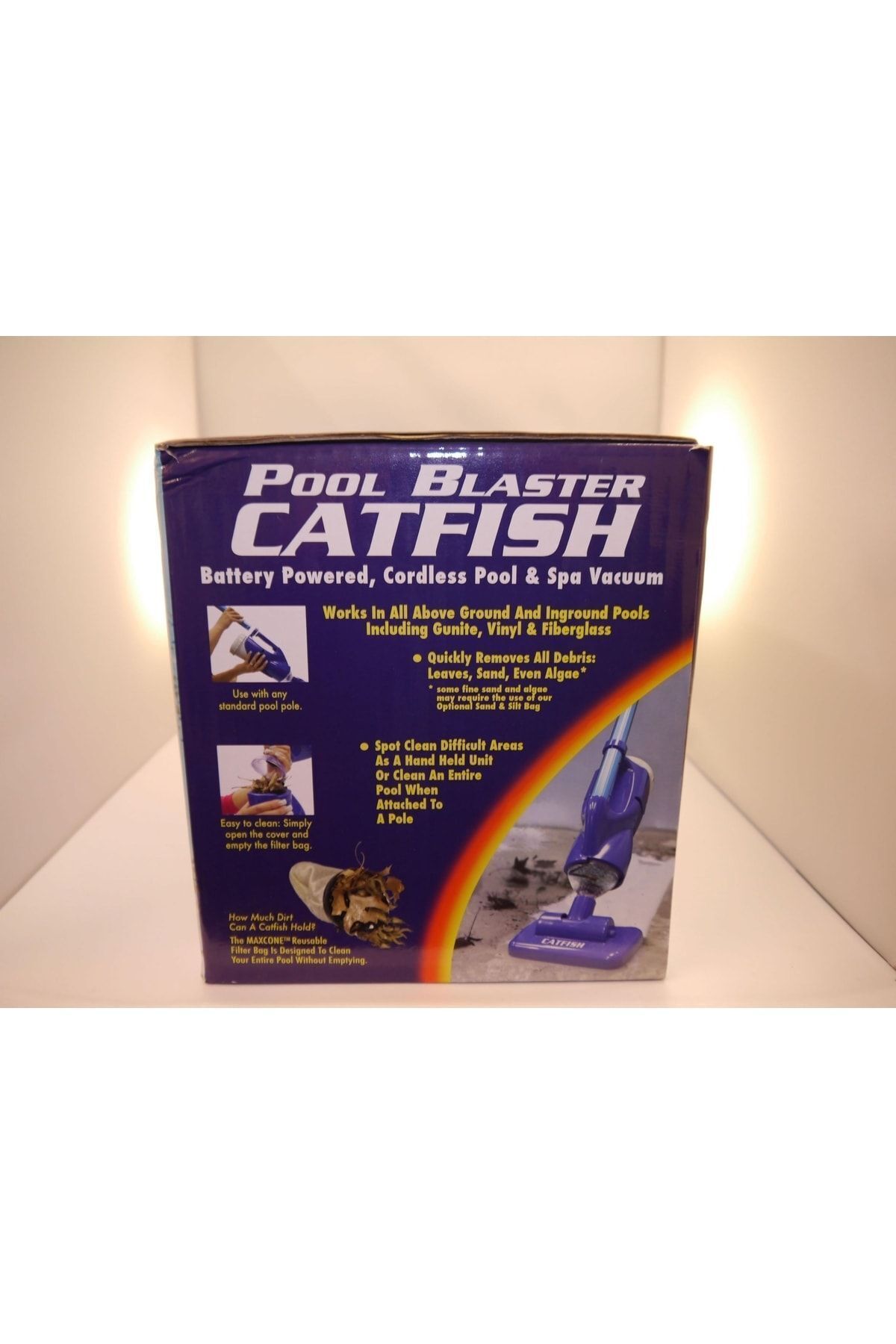 Şarjlı Lityum Ion Bataryalı Havuz Dip Süpürgesi Catfısh Li - Made In Usa 7