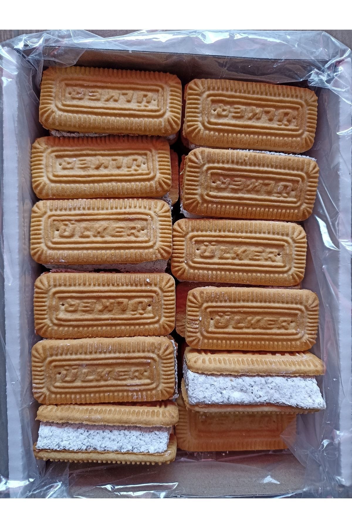 OZTUGBA Bisküvili Lokum Sade 1000gr