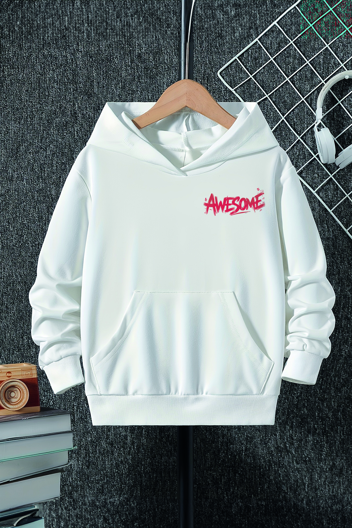 سویشرت پسرانه سفید MYADA | ADA22526-099 اورجینال - تصویر 2