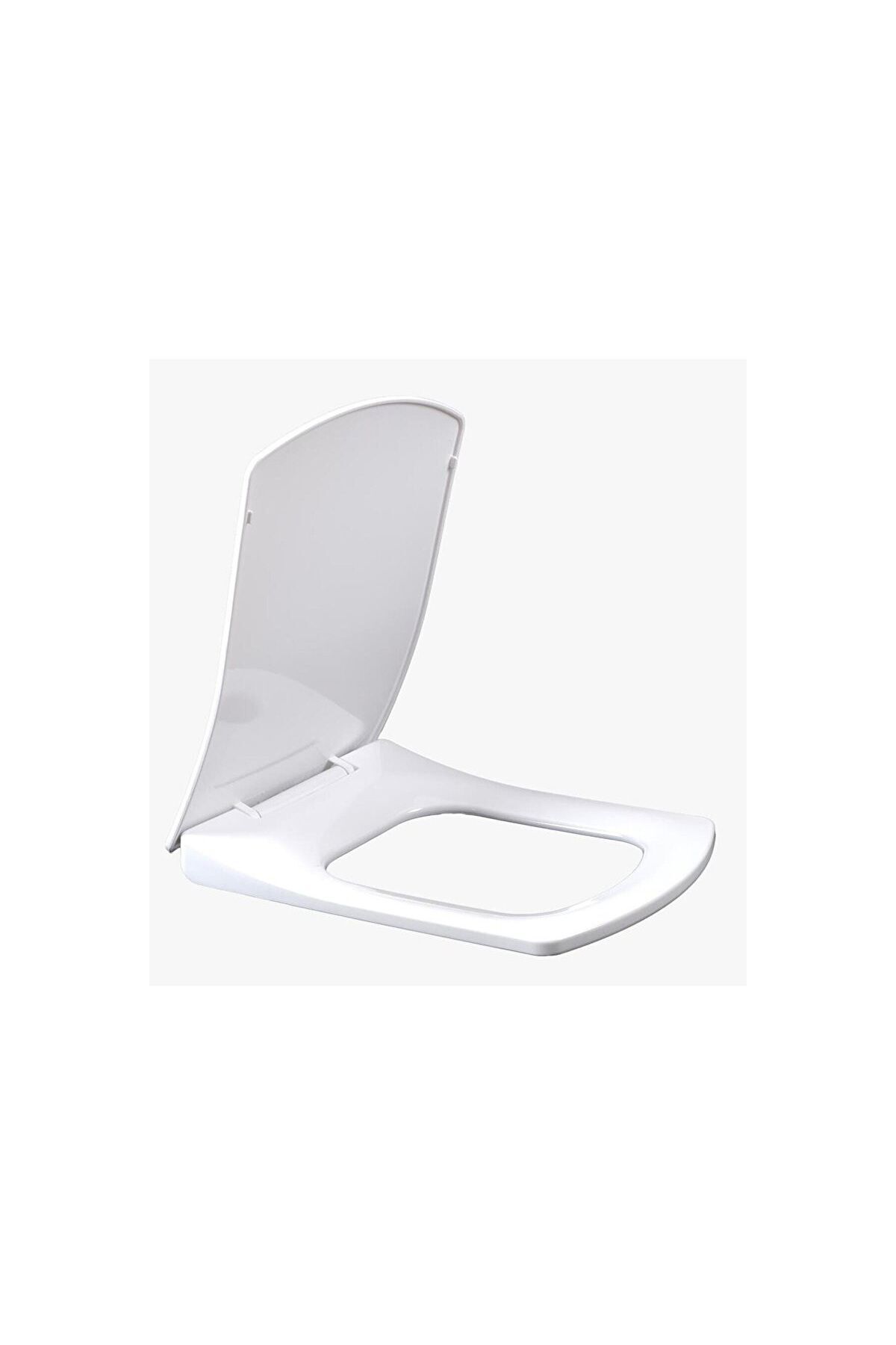 Basics Roca Compatible Slow Closing Toilet Seat Unbreakable Plastic