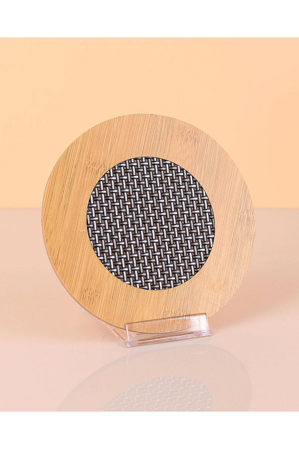 Hanedanev Ahşap Nihale Ortası Örgülü Metal Tel 17 Cm