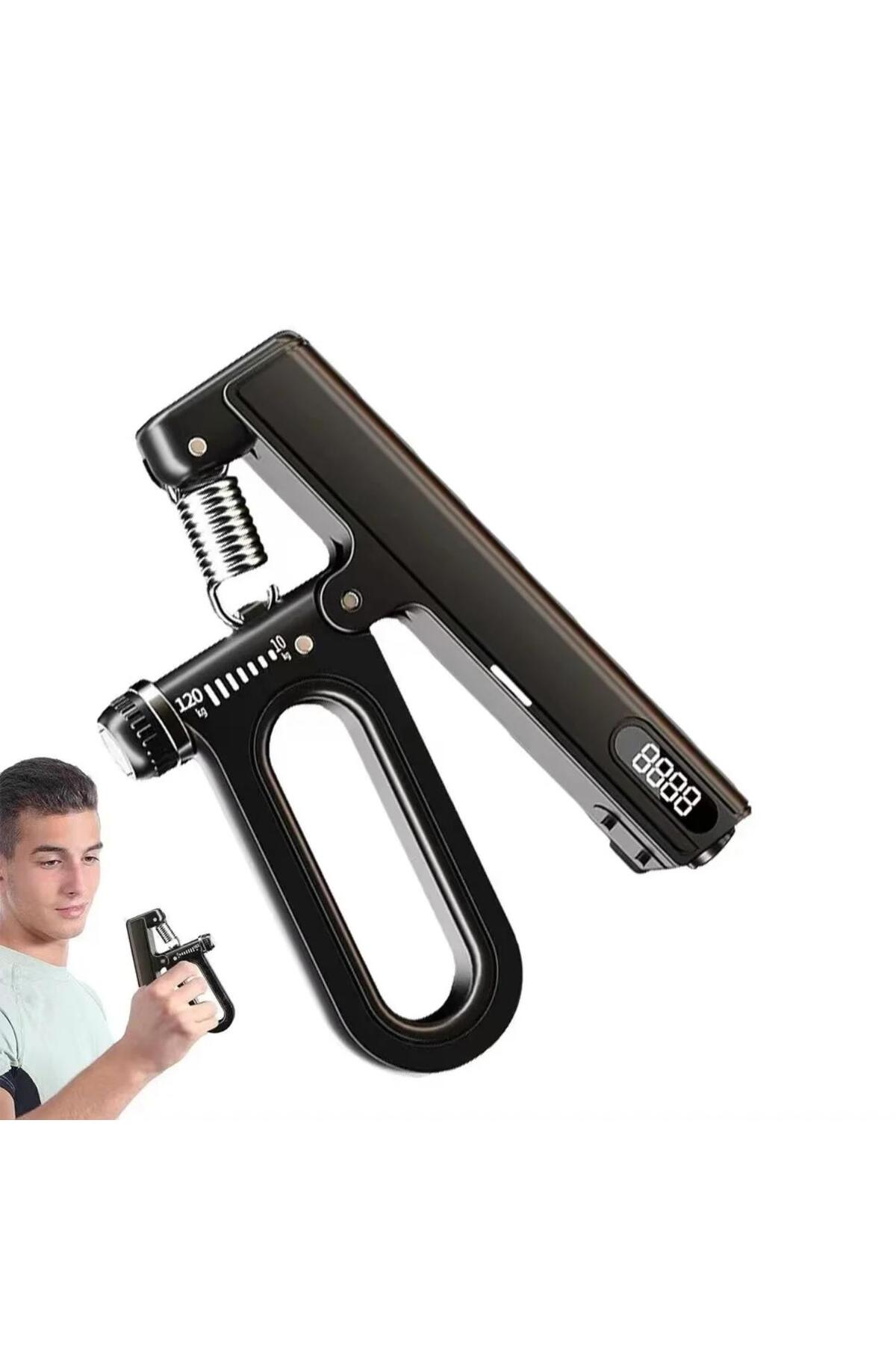 Leyaton Profesyonel El Bilek Ve Kol Güçlendirici Kavrama Egzersiz Aleti Ayarlanabilir El Yayı 10-120 Kg