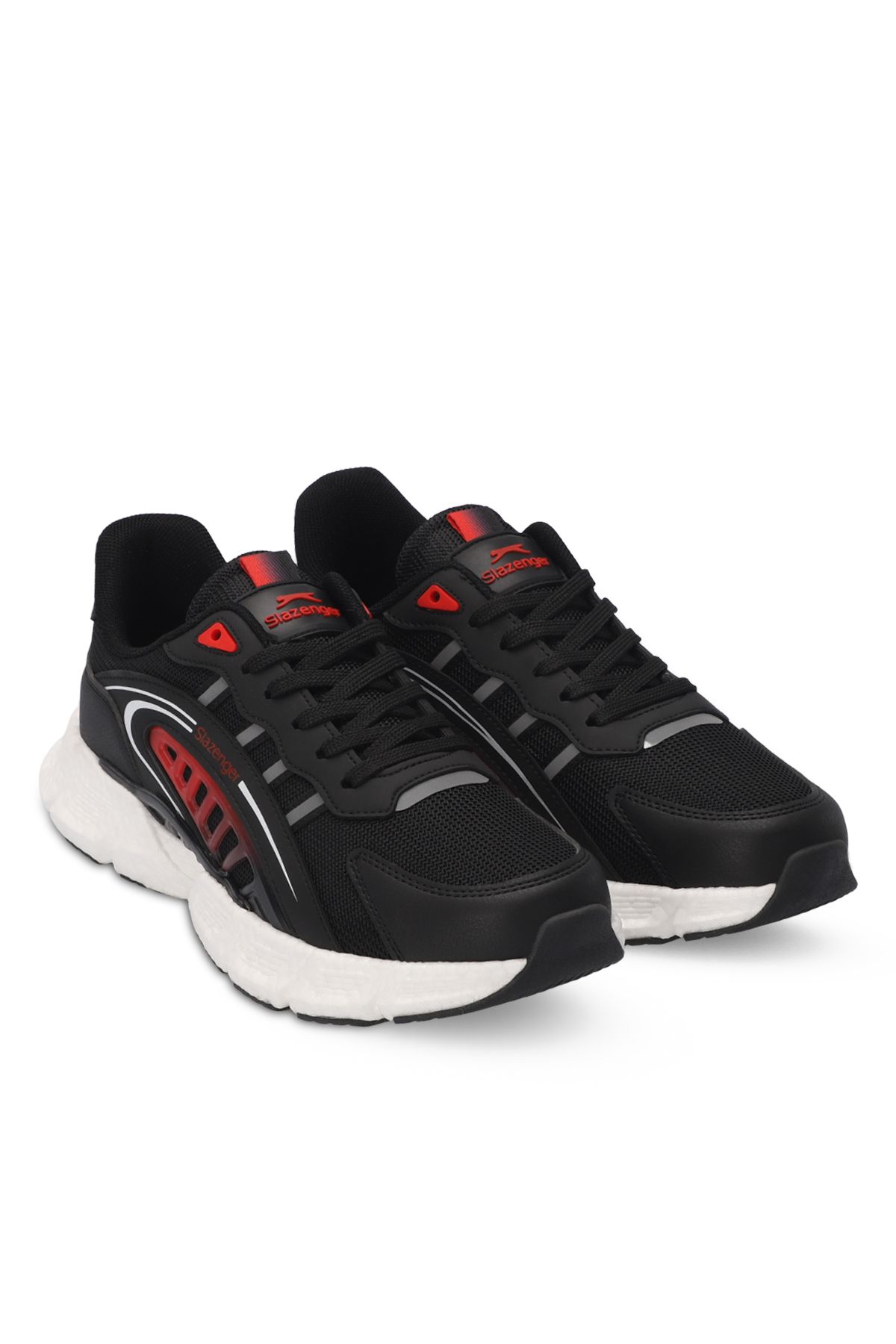 کفش کتانی مردانه ZIPLINE مشکی / قرمز Slazenger