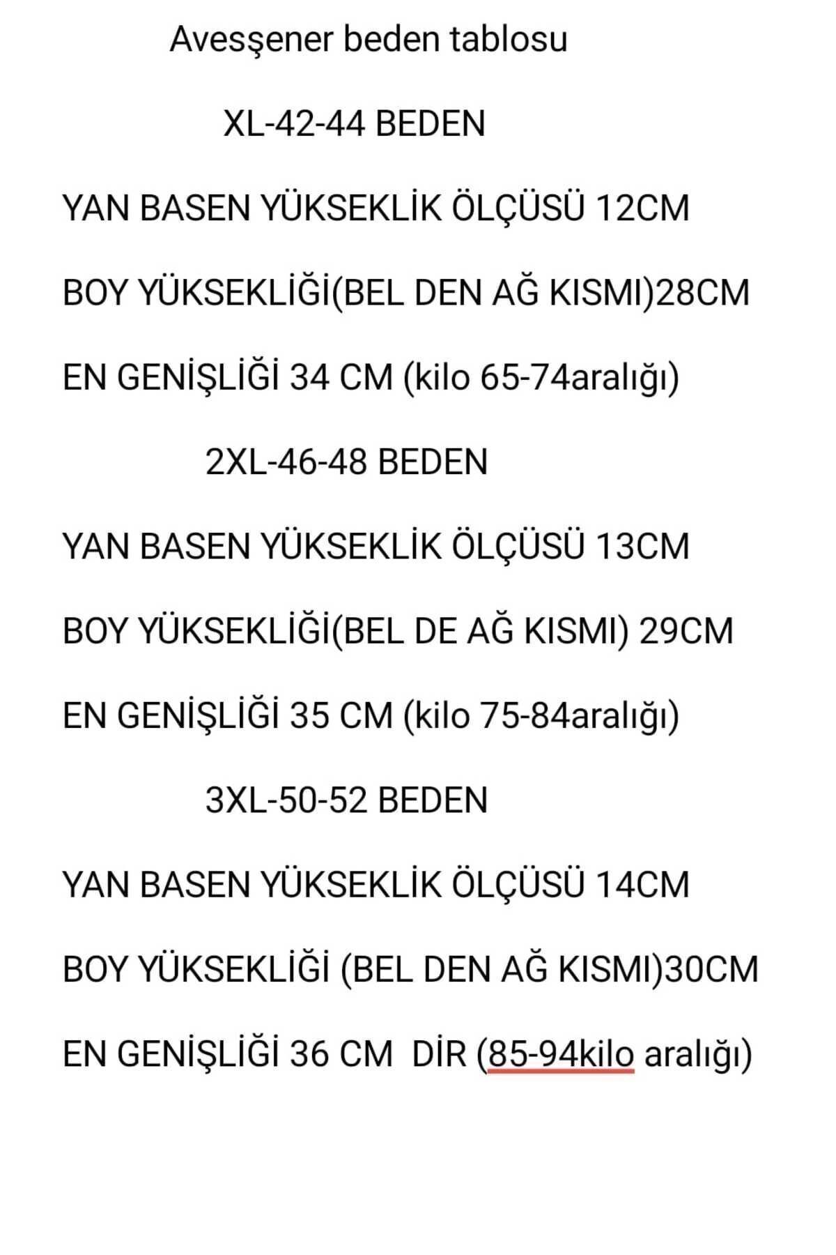 AVESŞENER-Magas derekú csipke nagy méretű bugyi - 3 db-os csomag 8