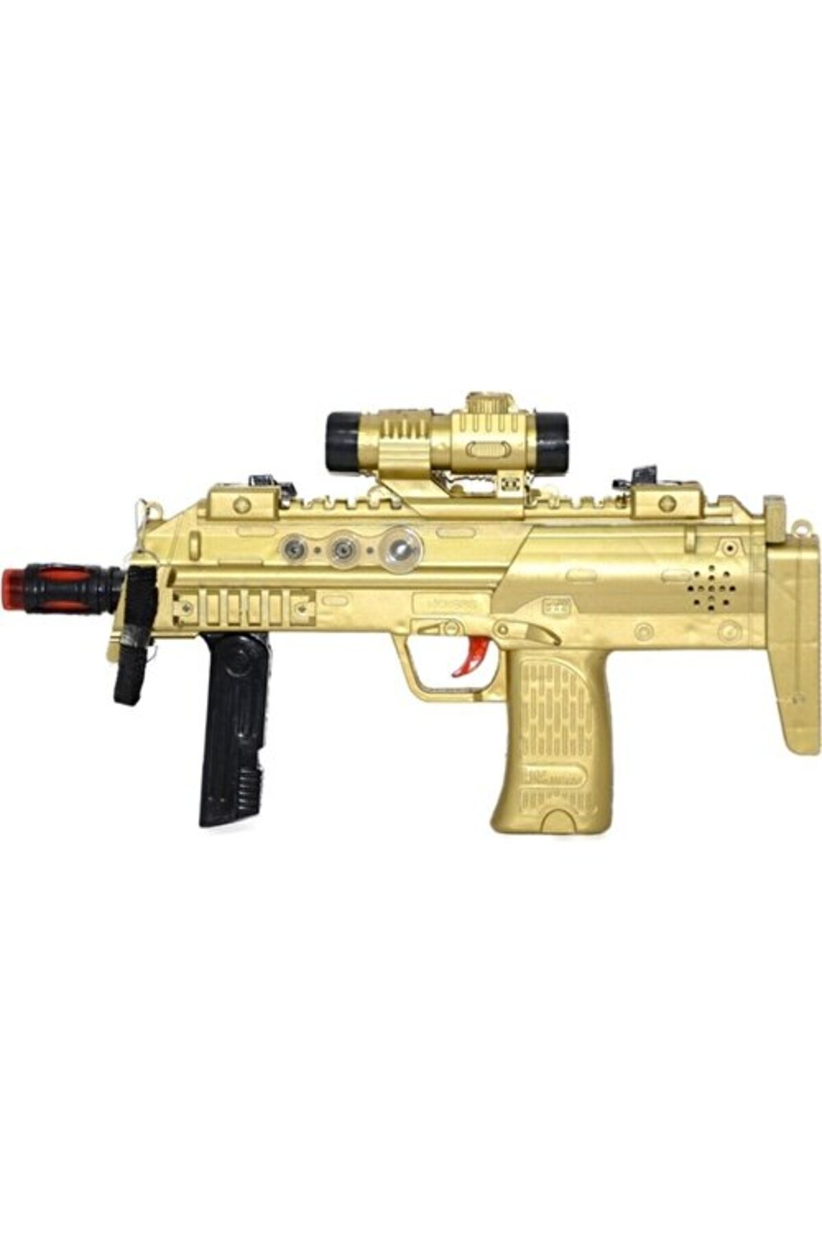 Bagged Battery Powered Illuminated Uzi Weapon
