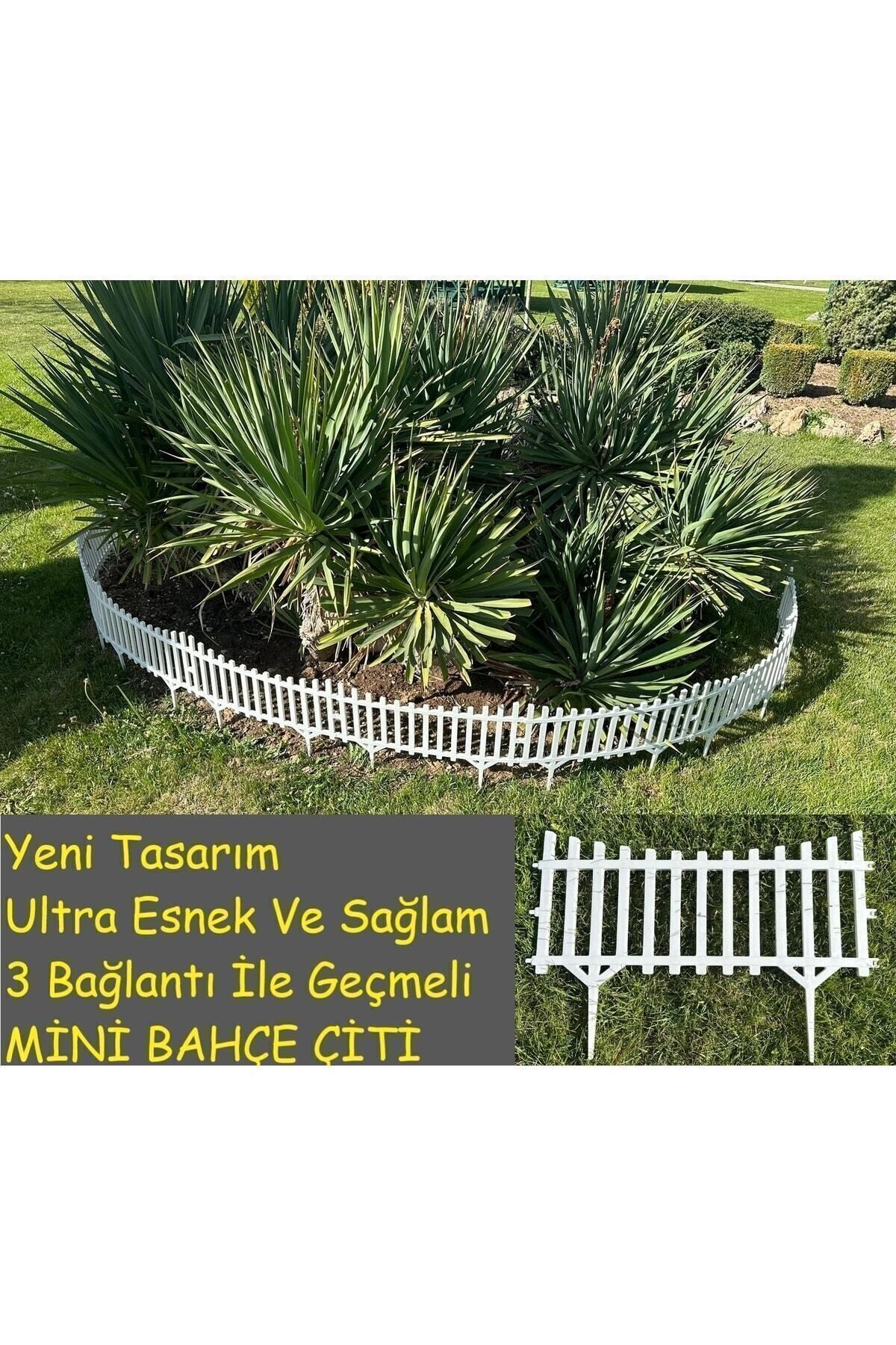 DDTREND Yeni Tasarım Mini Bahçe Çiti Dekoratif Esnek Plastik Çit Peyzaj ...