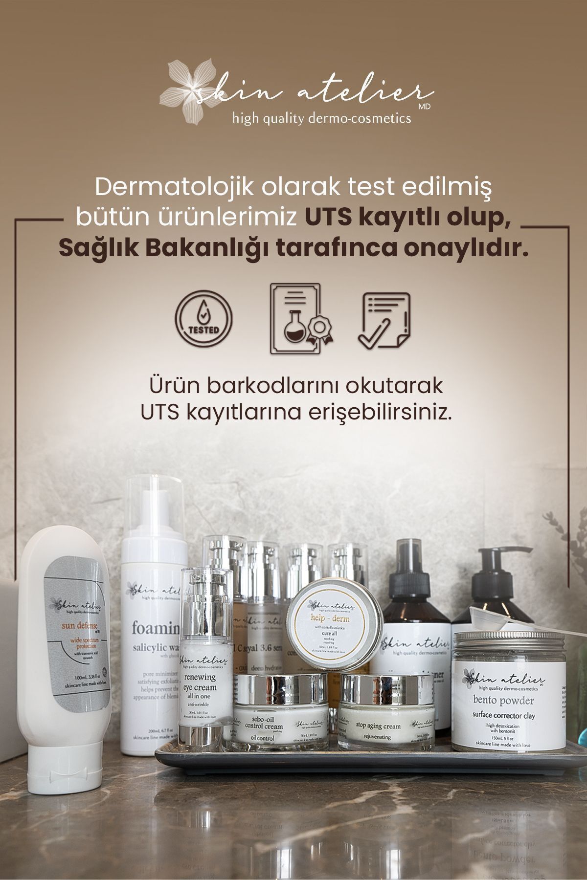 کرم صورت   Skin Atelier | sa2536 اورجینال - تصویر 2