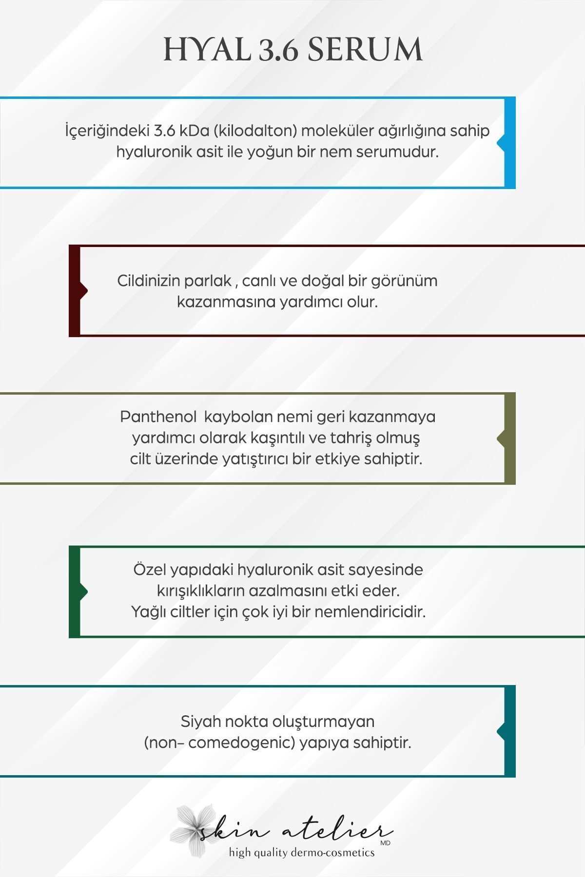 Hyalüronik Asit Içeren Parlaklık Sağlayan Hyal 3.6 Nem Serumu 50 Ml — sk1118 — تصویر 4 از 4