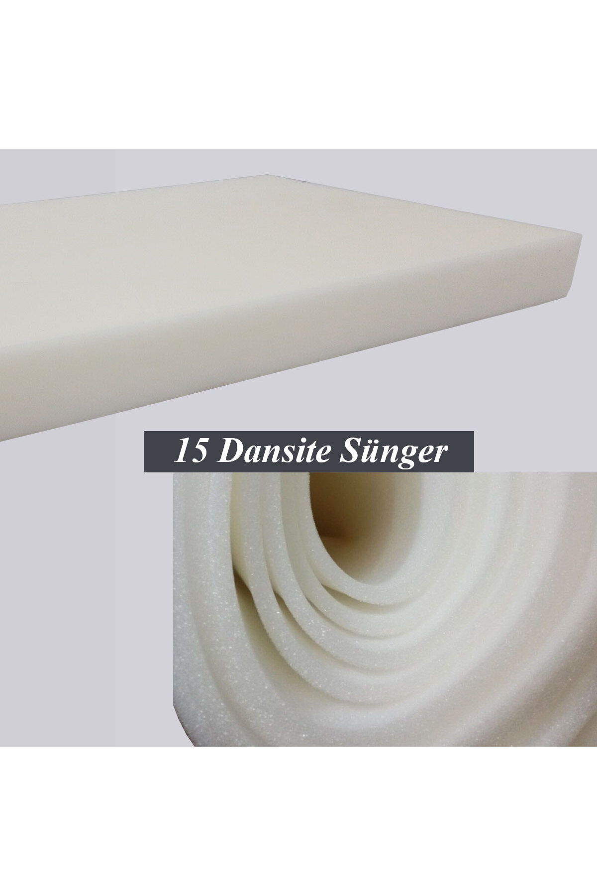 Sponge 15 Density Ironing Board Sponge - Seat Sponge - Upholstery Sponge 138x238cm