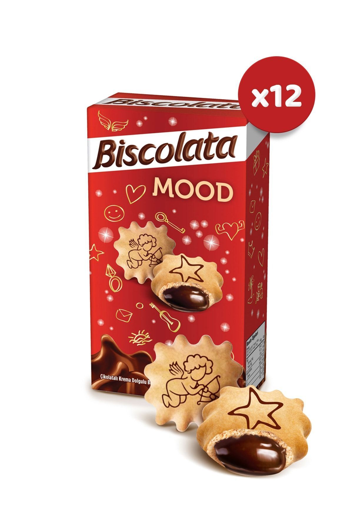 Biscolata Mood Çikolatalı 40 gr X 12 Adet - Fiyatı, Yorumları
