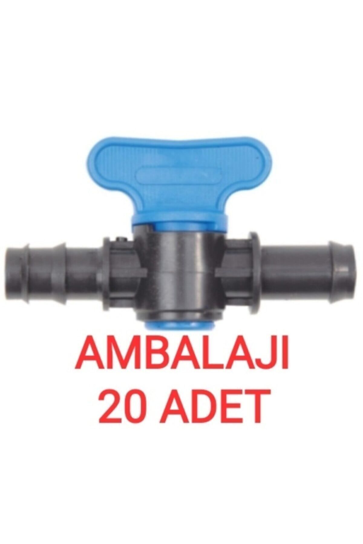 Damlama Sulama Aparatı 16 Mm Conta Çıkışlı Mini Vana - 1