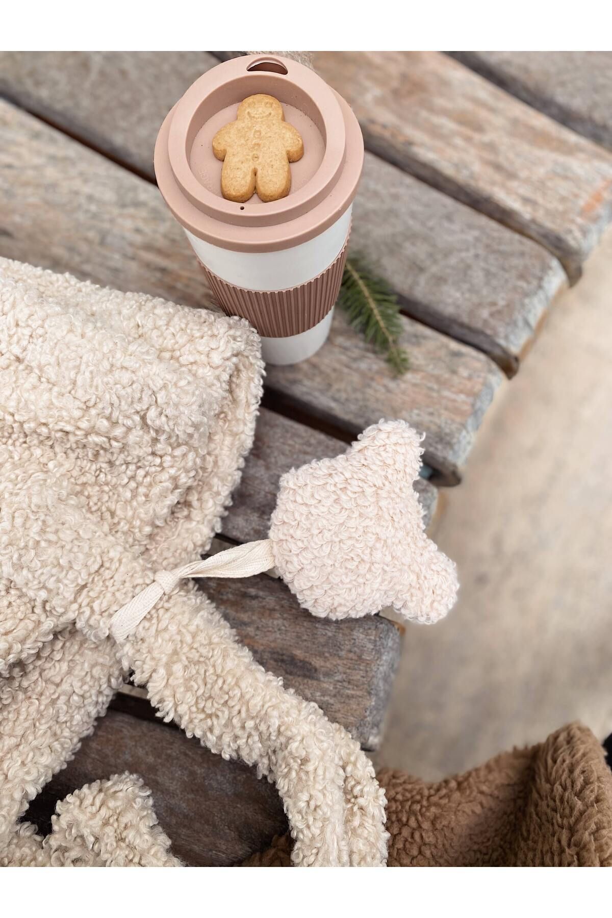 bohemoon Teddy Bear Emzik Askısı Krem