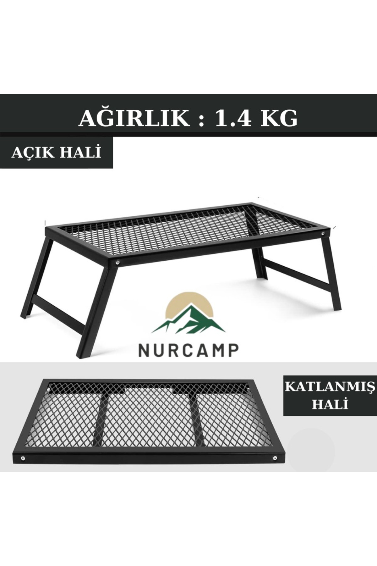 Grill Over Fire Maxi Size - With Carrying Case