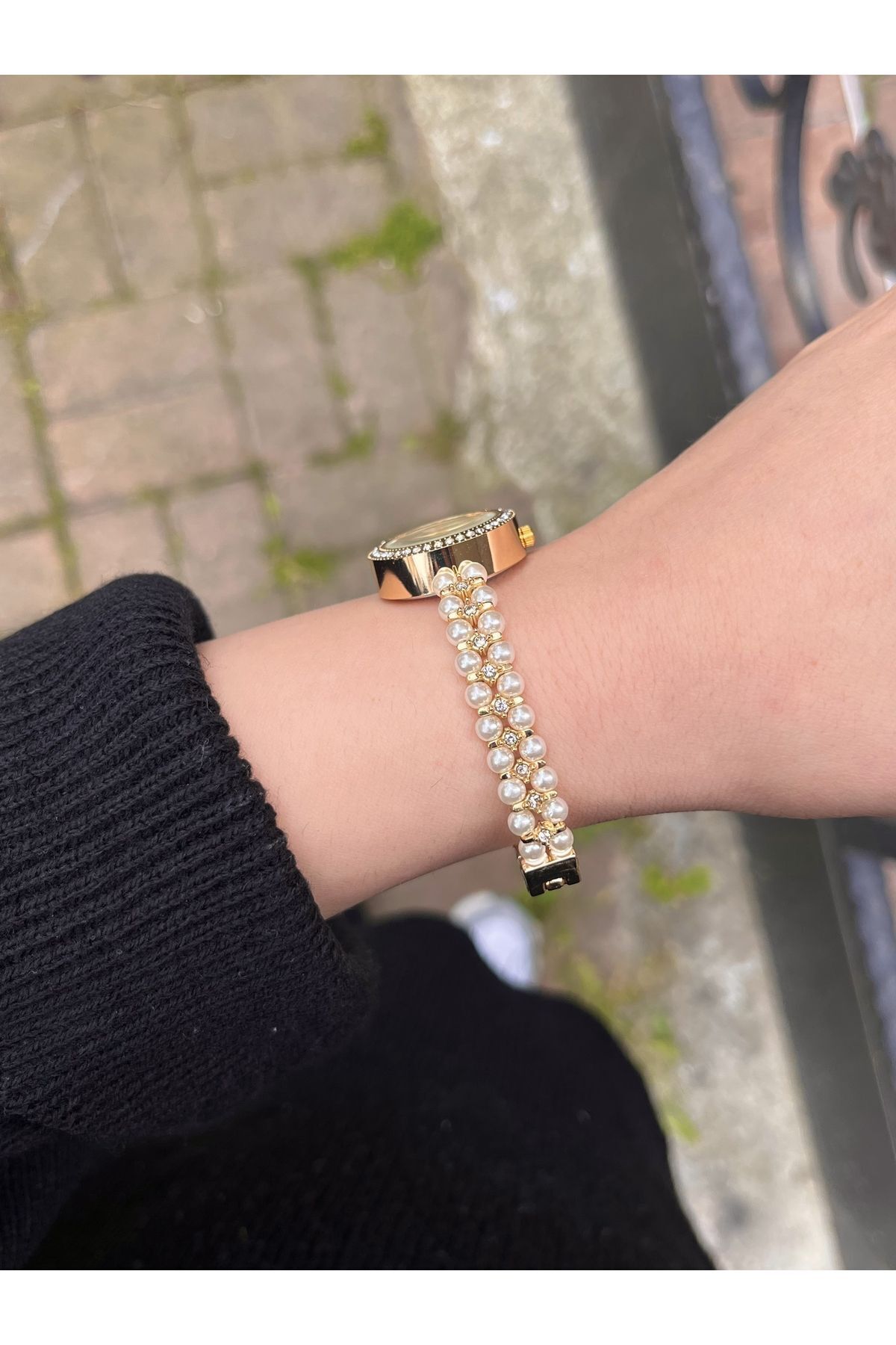 CLUPPOLOON  KADIN SAAT İNCİ TAŞLI MODEL - Görsel 3