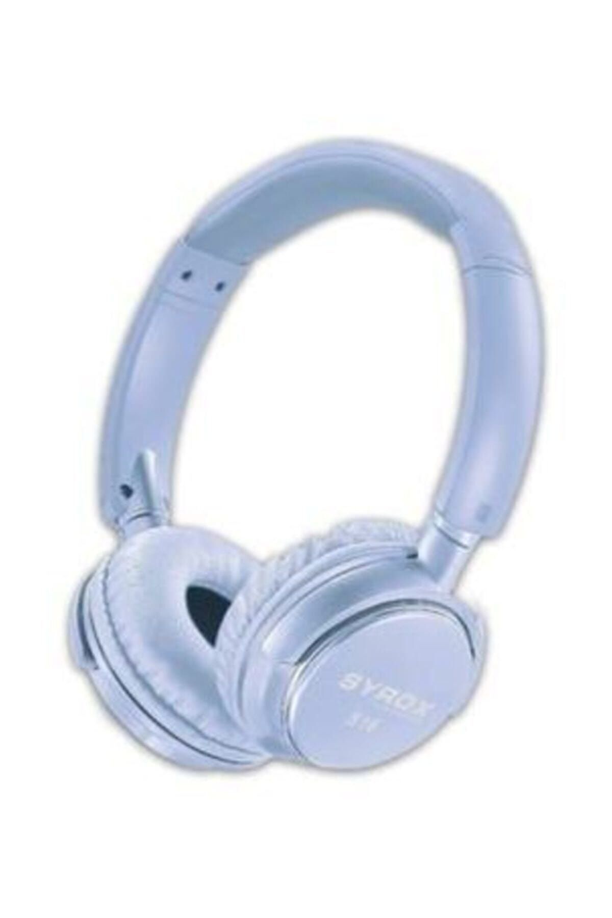Syrox Samsung Ios Uyumlu Kablosuz Kulaküstü Bluetooth Kulaklık / Aux Ve Hafıza Kartı Girişli