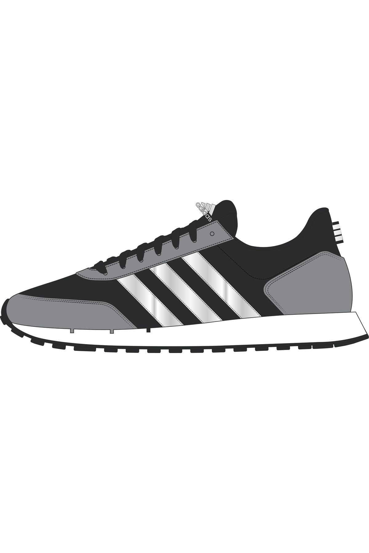 adidas Run50s Siyah Kad n Spor Ayakkab Ig6705 Fiyat Yorumlar Trendyol
