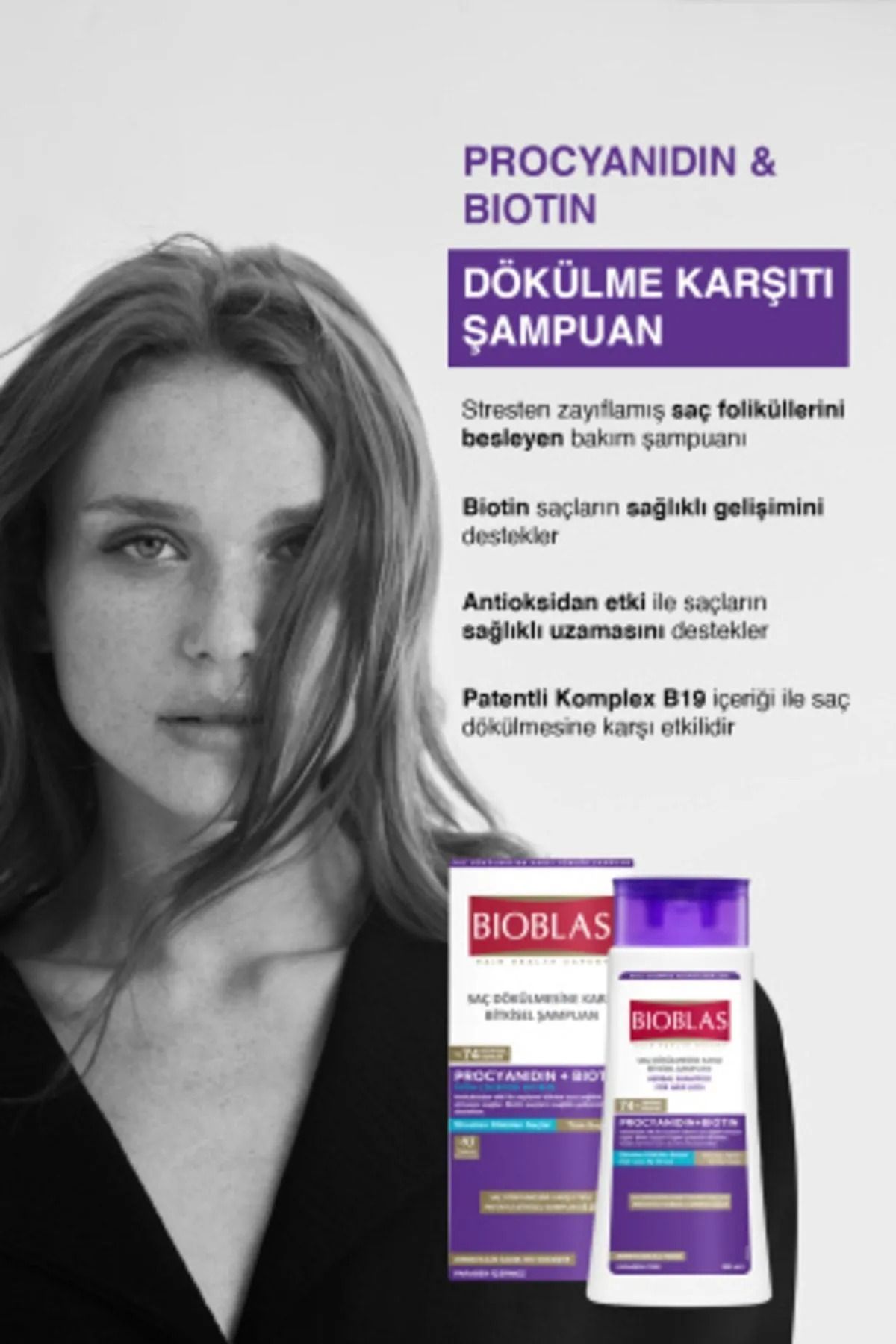 Bioblas-Proscianin Antistresový šampon proti vypadávání vlasů 360 ml - 4 balení šamponu proti vypadávání vlasů 5