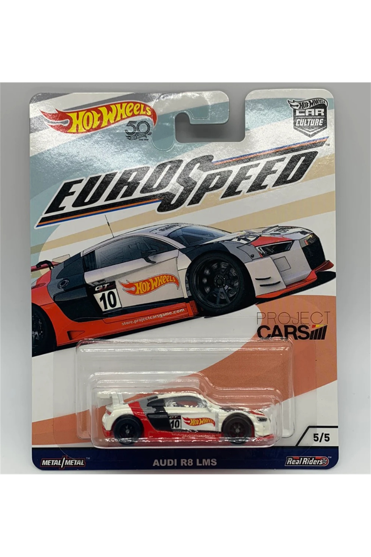 TW 1/64 アウディ R8 LMS サーキットヒーロー 600km 2018 HOT WHEELS 2018 Car Culture Euro Speed Audi R8 Lms - Fiyatı, Yorumları