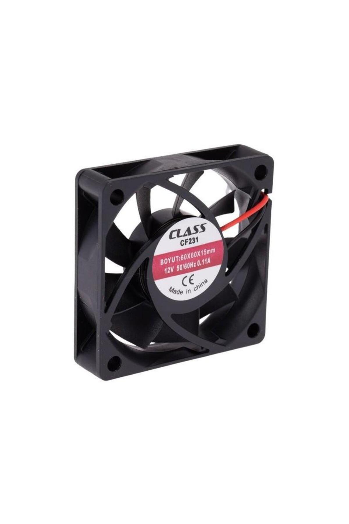 Class 60x60x15mm Dc 12volt Fan - 1adet