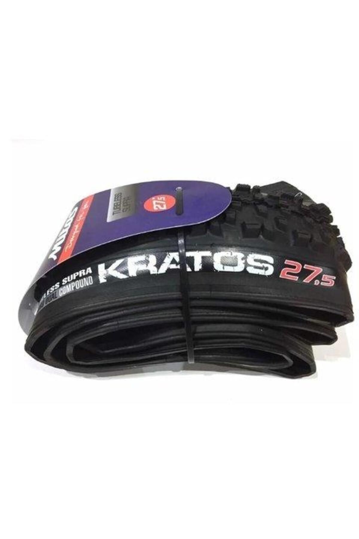 Mitas-Kratos Enduro 27.5x2.45 - Textra Plus Tubeless Bicycle Tire with External Rubber 2