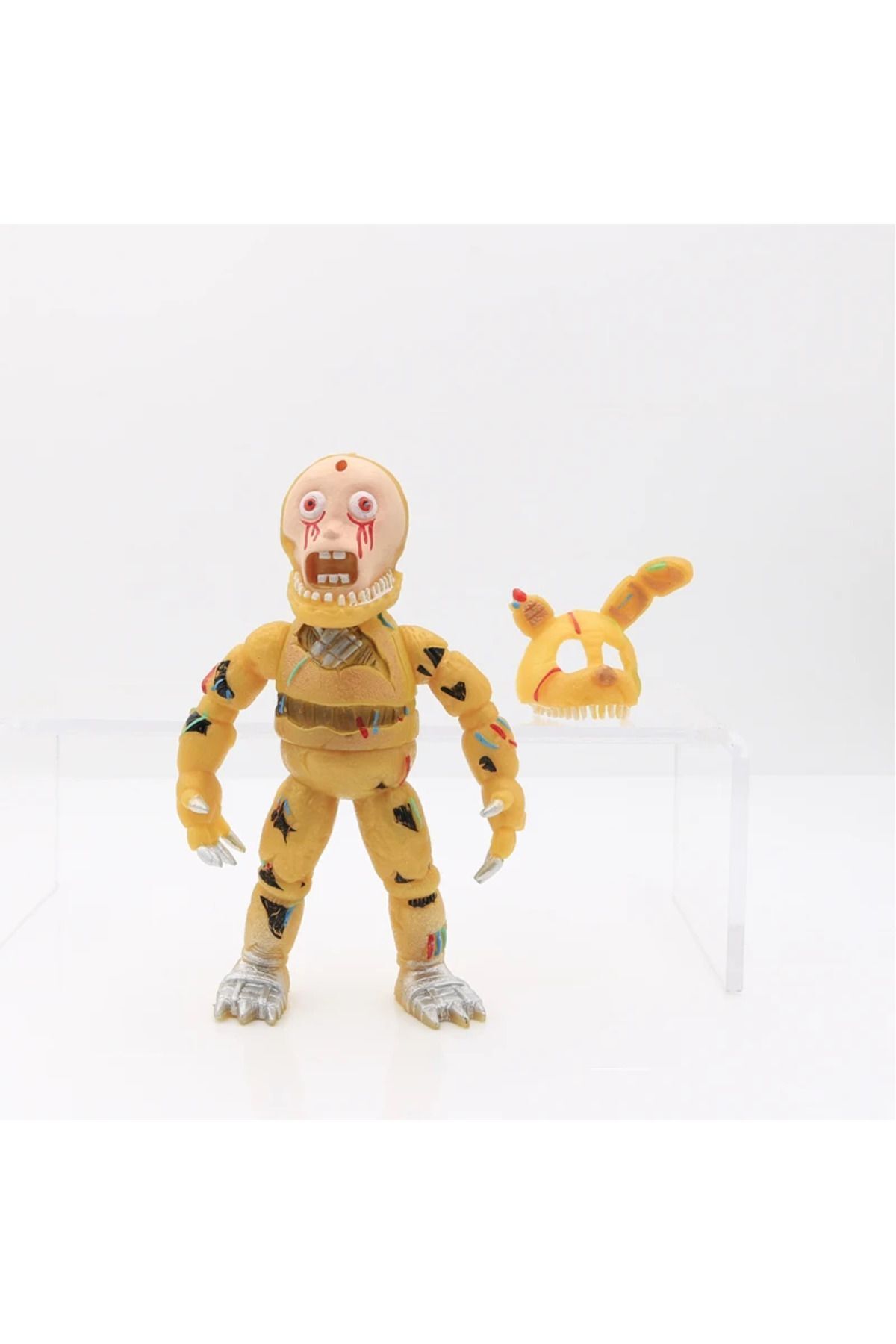 e-life-Five Nights At Freddy's Fnaf Masked Lighted Jointed Character Toy Set Jeremy & Springtrap 4
