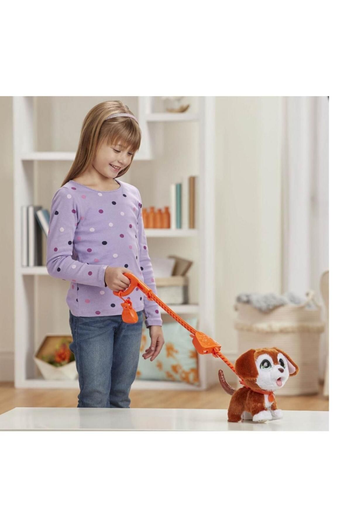 FurReal-Dog Patterned Fur Real Walking Poop - My Friends E8898-e8945 4