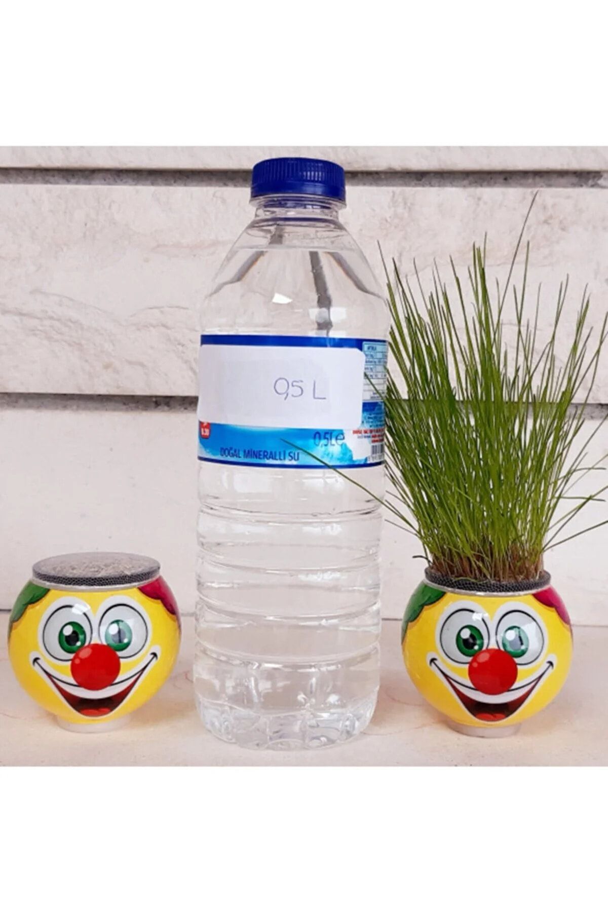 NEWBRENDHOME Çimoji 12 Adet Çim Adam Doğum Günü Parti Ofis Dekor Ilginç Hediye Oyuncak Okul Öncesi Kreş Aktivite fotoğrafı 4 (önizleme)