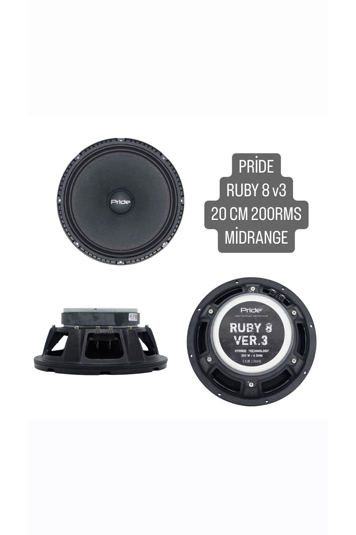 APOCALYPSE Pride Audio Ruby 8 V3 20 Cm 200Rms Rusya - Fiyatı