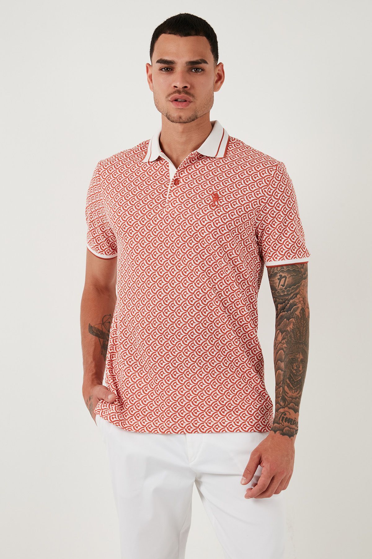 یو اس پولو تی شرت مردانه یقه گرد یو اس پولو مدل U.S. Polo کد G081SZ0111825195