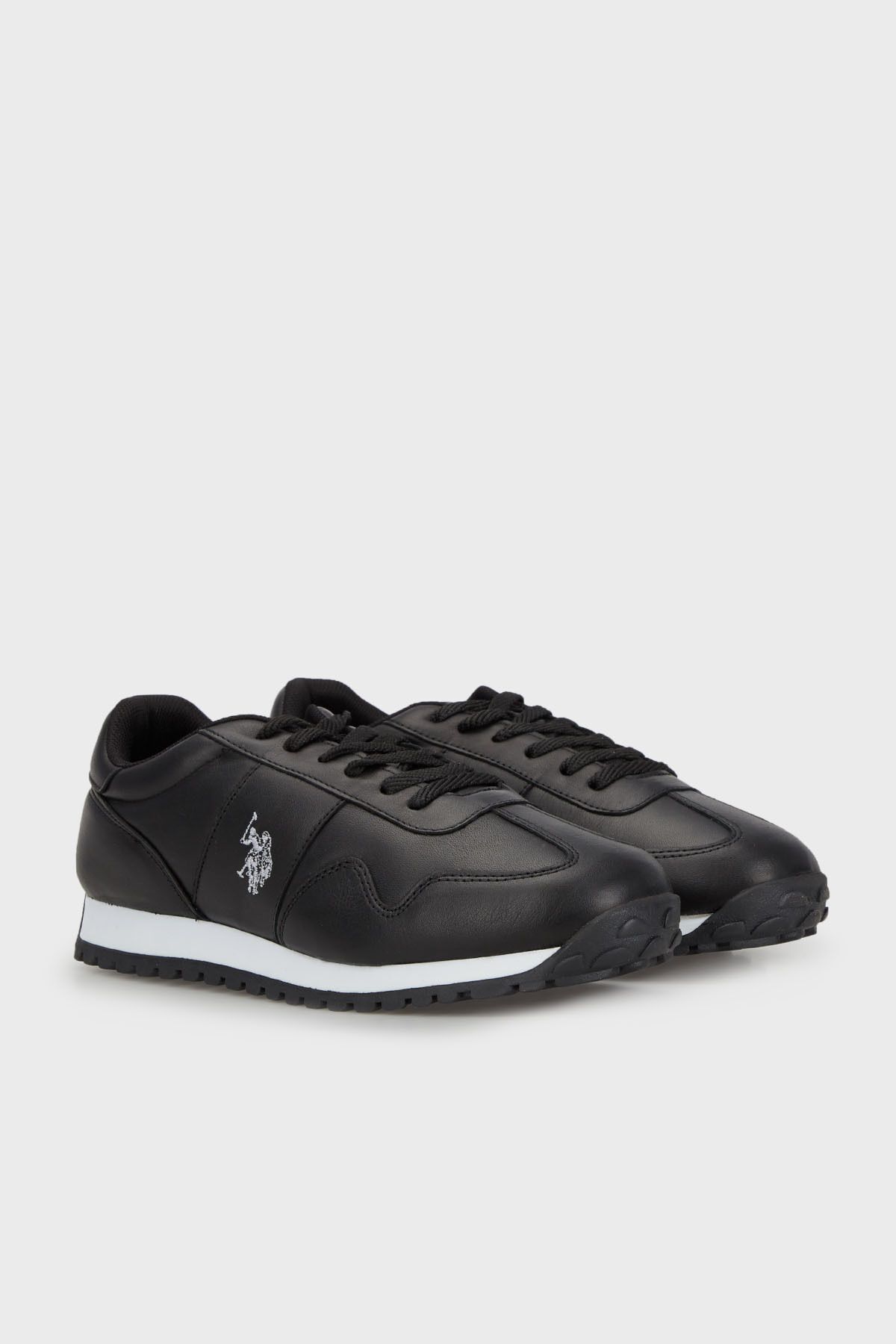 کفش U.S. Polo Assn. یو اس پولو کفش چرم طبیعی ایالات متحده Polo Assn کفش مردانه DORIS LT 3PR اورجینال - تصویر 3