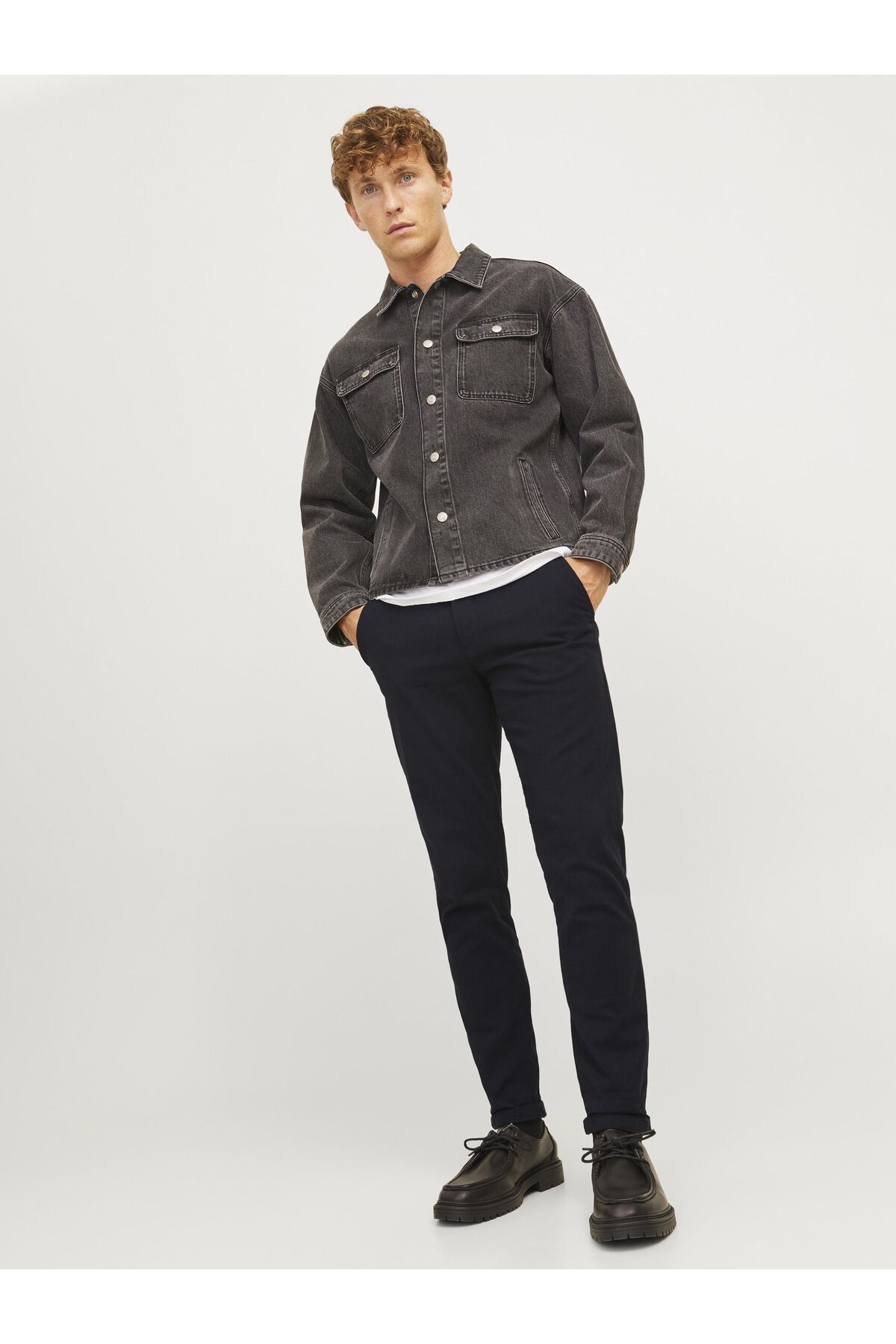 Jack & Jones-Chinohose Slim Fit Chinohose 8