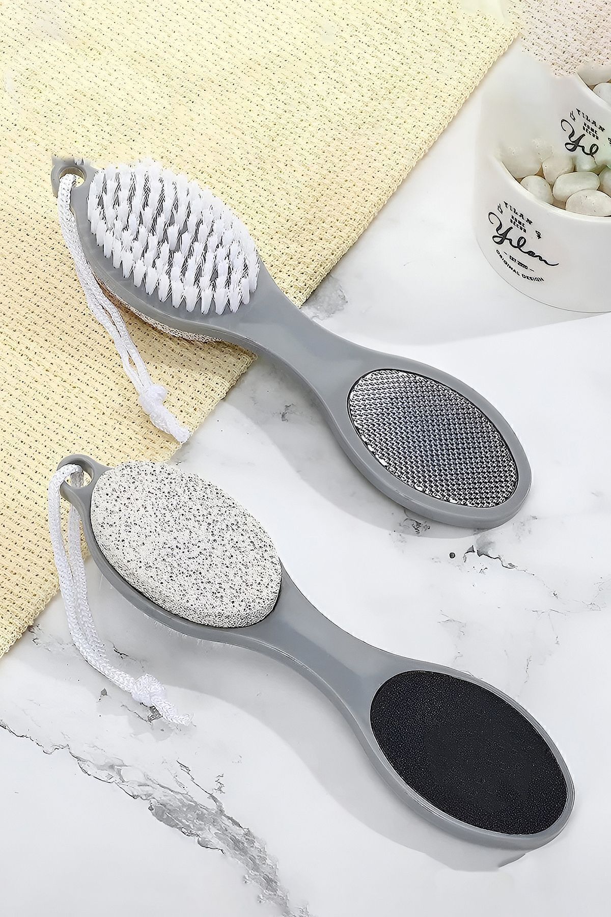KaktüsKedi-4 Functional Heel File Foot Care Set| 4 in 1 Set 5