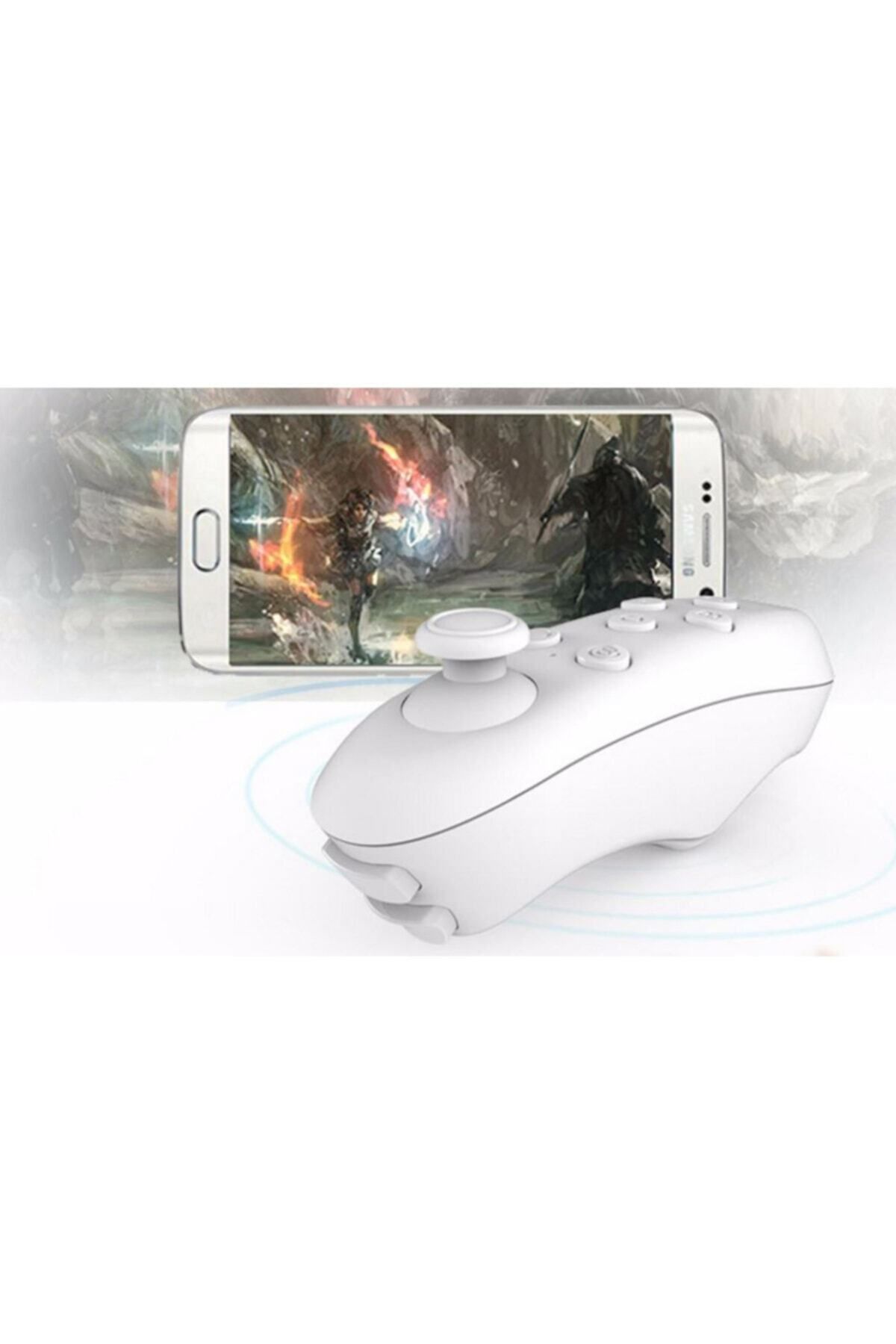 VR BOX-نظارات الواقع الافتراضي ثلاثية الأبعاد مع جهاز تحكم بلوتوث 3