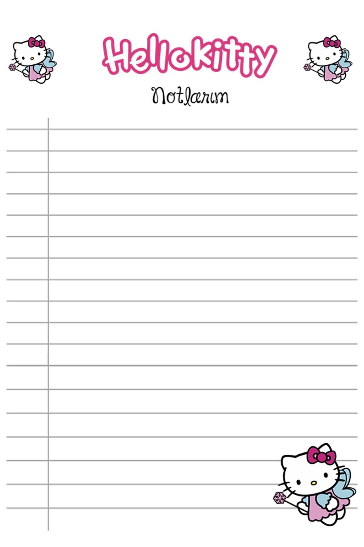 Srctech-Set of 3 Ruled Hello Kity Planner Notepads in A4/A5/A6 Size 3