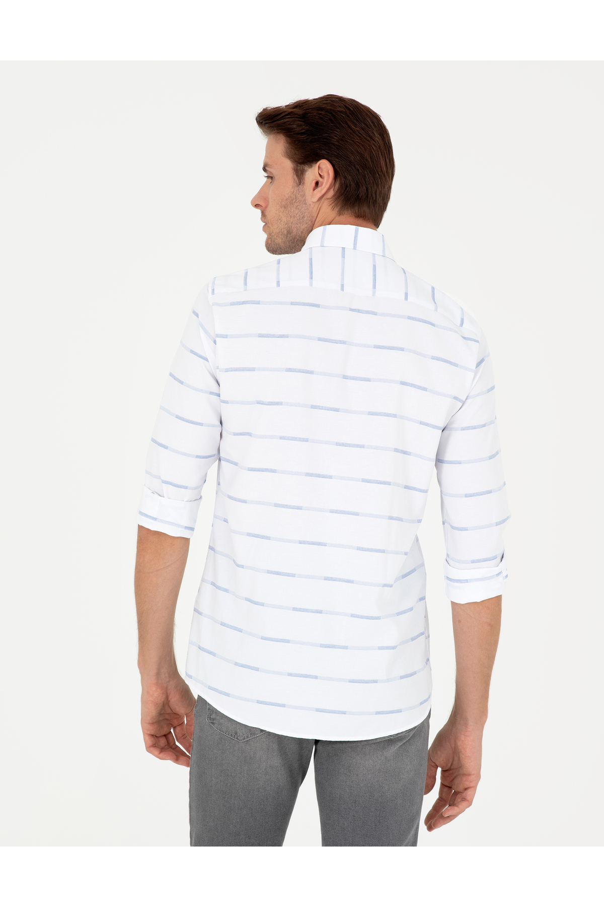 پیراهن مردانه پیر کاردین | 50296902-VR036 Pierre Cardin - Image 5