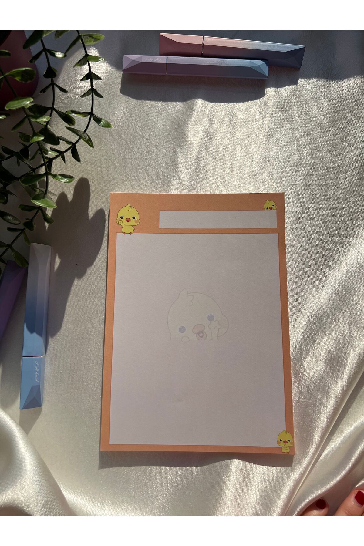 Mirya Notes-Chick Patterned A5 Notepad - Notepad 4