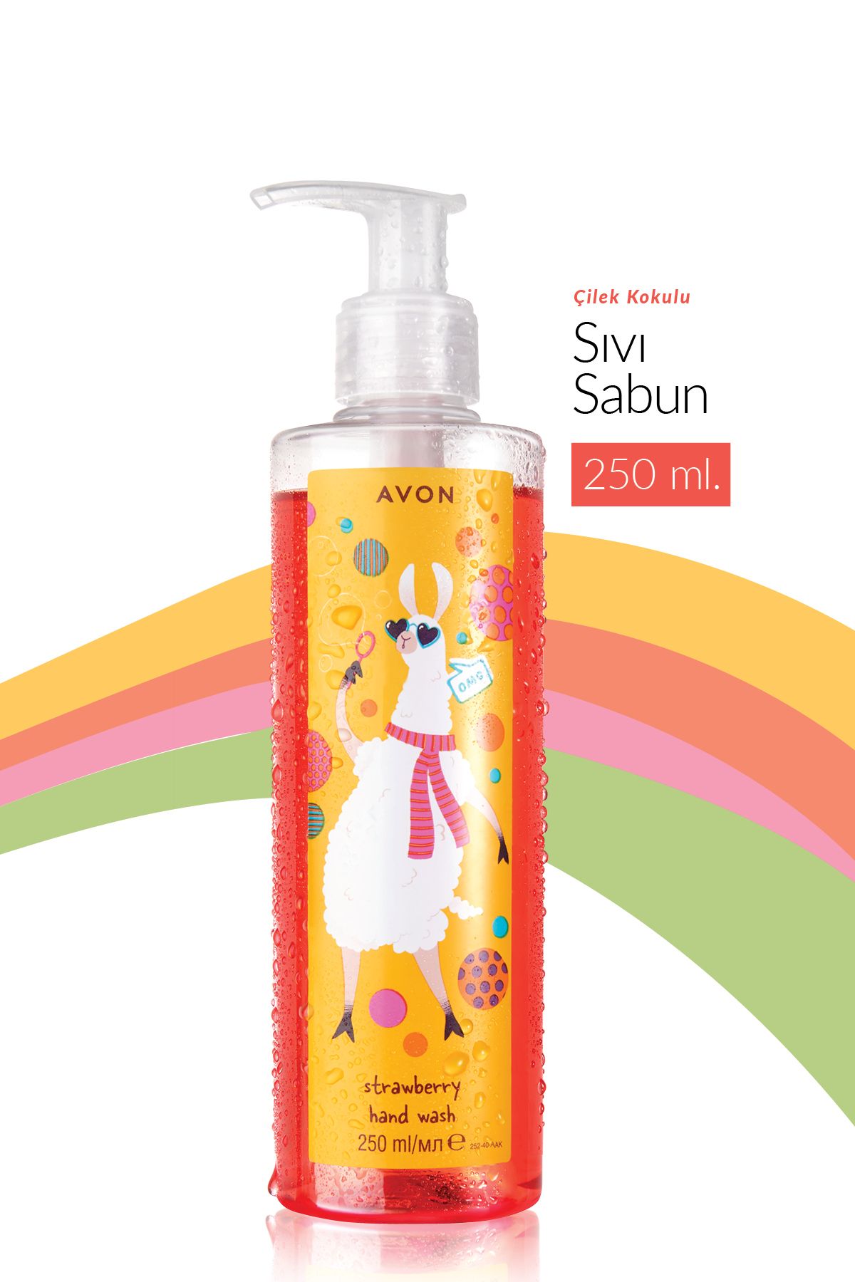صابون مایع دست کودکان لاما دود نچرالز با رایحه توت فرنگی 250 میلی لیتری. Avon