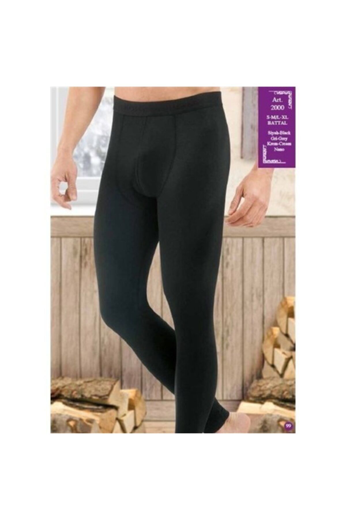 bejamonti chocolate baby kids Erkek Siyah İçlik Kışlık Termal Tayt fotoğrafı 3 (önizleme)