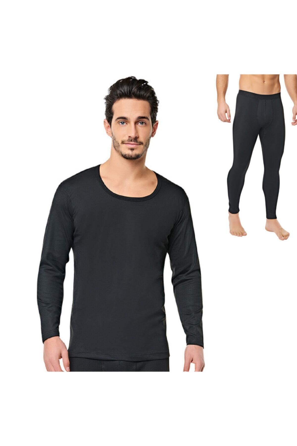 bejamonti chocolate baby kids Erkek Siyah Termal Takım Alt Üst 0125-0126 fotoğrafı 3 (önizleme)