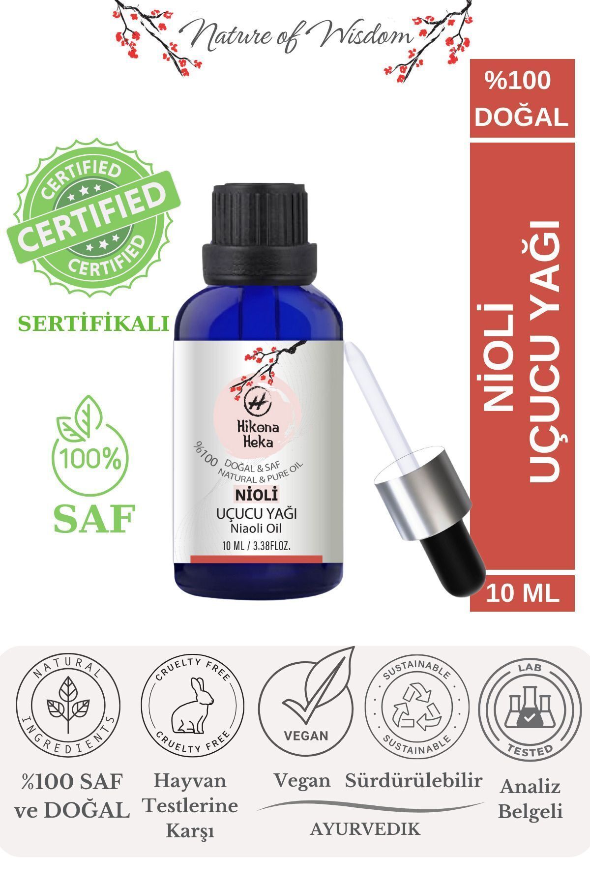 huile essentielle de nioli ni aouli essential oil 100 pure et naturelle 10 ml