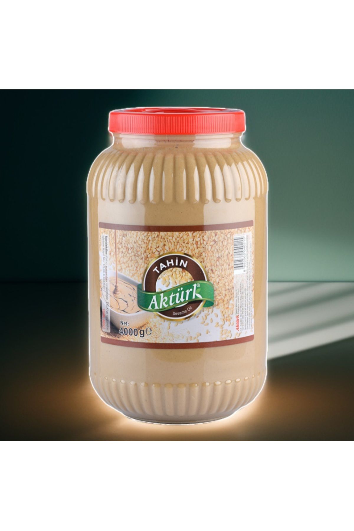 Aktürk 4 Kg Bidon Aktürk Tahin Geleneksel Lezzet Susam Tahini