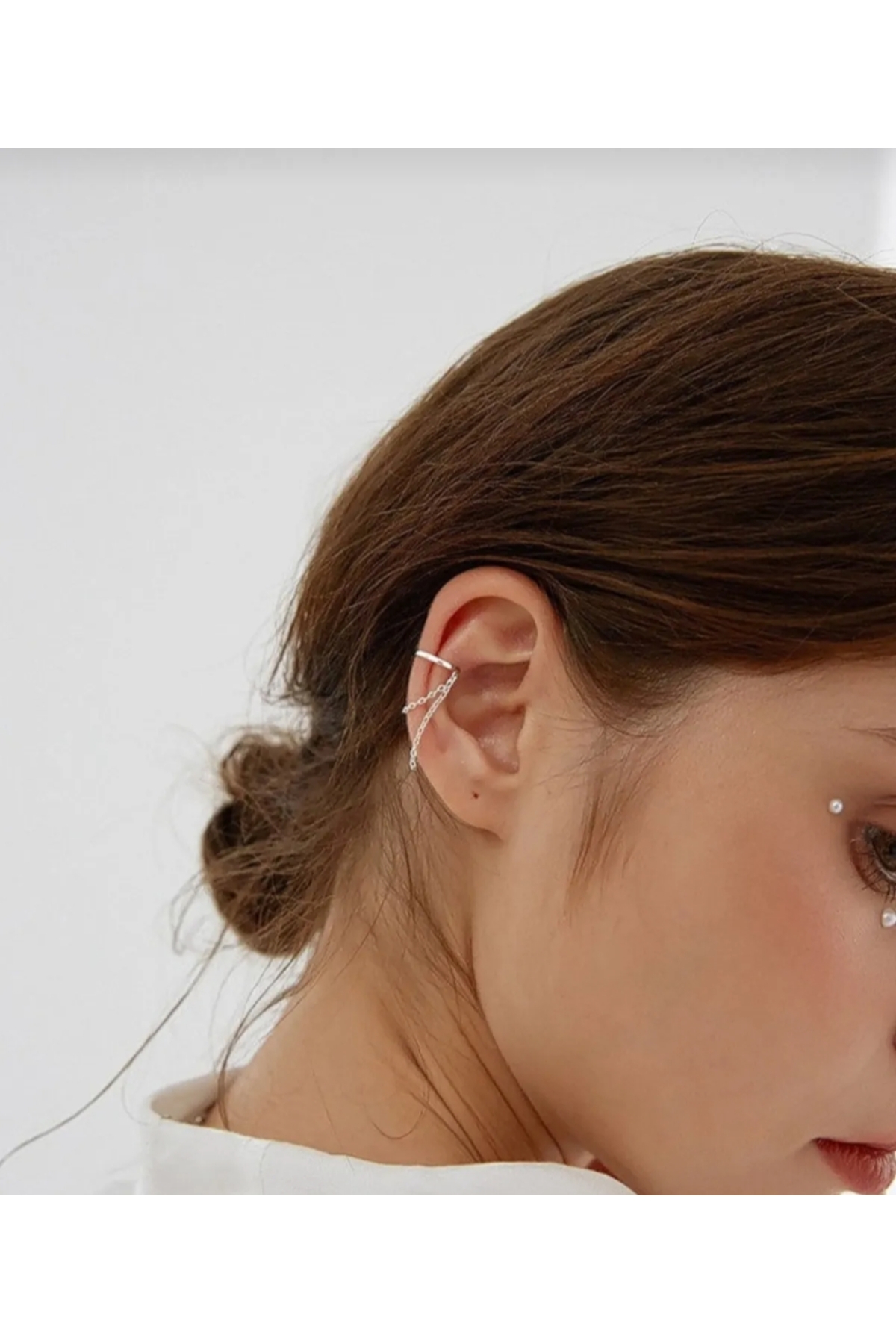 Ear Cuff Deliksiz Küpe, Deliksiz Kıkırdak Küpe, Fake Küpe 2