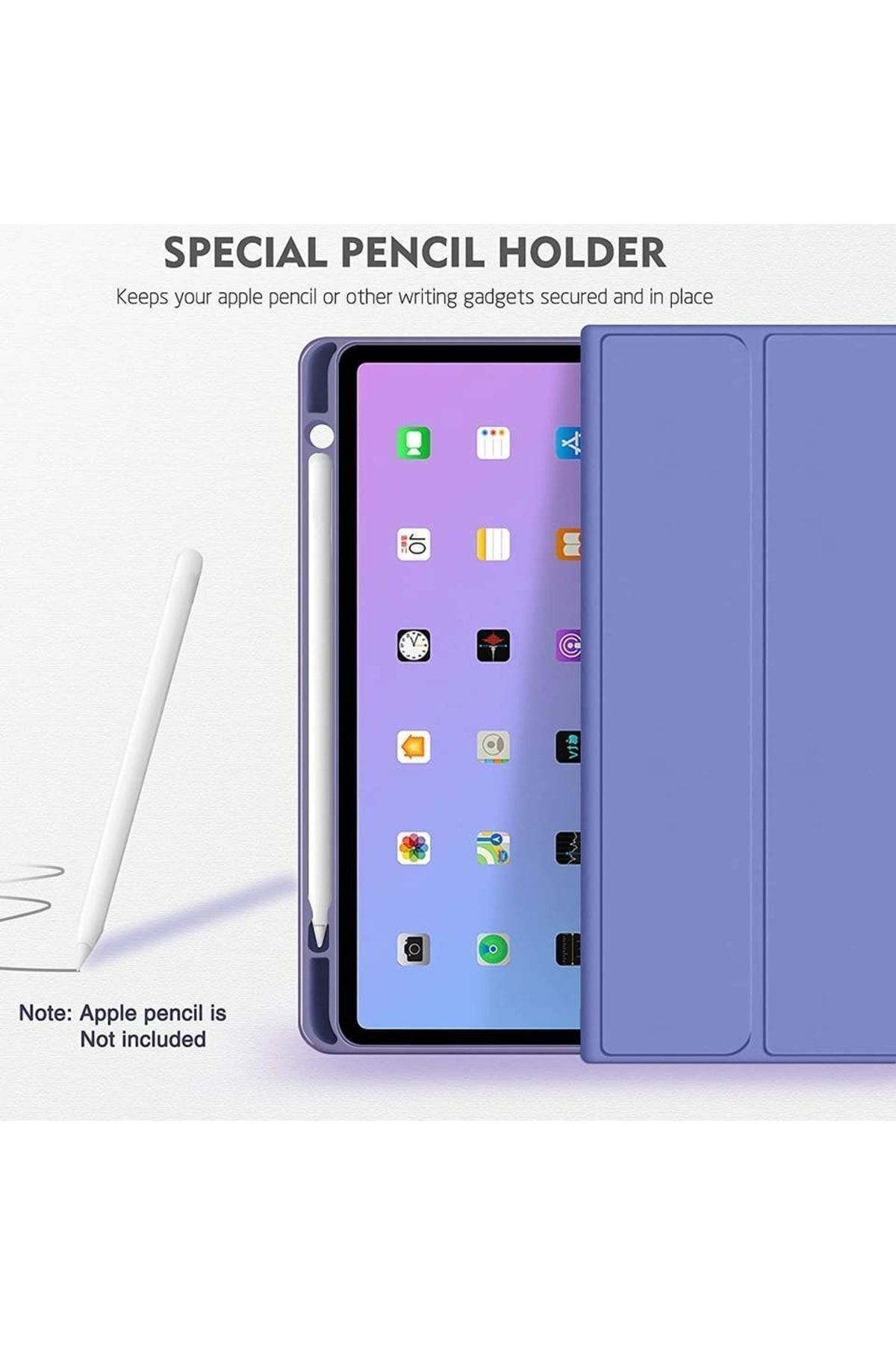 Ipad Air 11 6/5/4 Nesil M1/m2 2024 Çipli Uyumlu Bluetooth Türkçe Q Klavyeli Kılıfı Tablet Değildir) 5