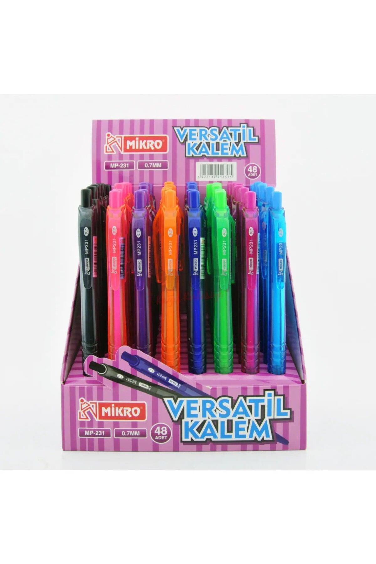 Mikro Versatil Kalem 0.7 Mm Uçlu Kalem (48 Lİ PAKET) - Fiyatı, Yorumları