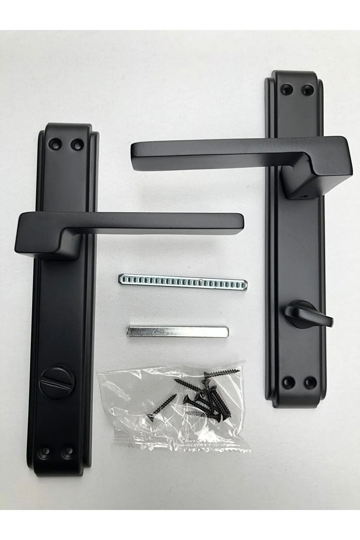 Sofuoğlu-Matte Black Phoenix - Mirrored Wc Door Handle - 2 Years 3