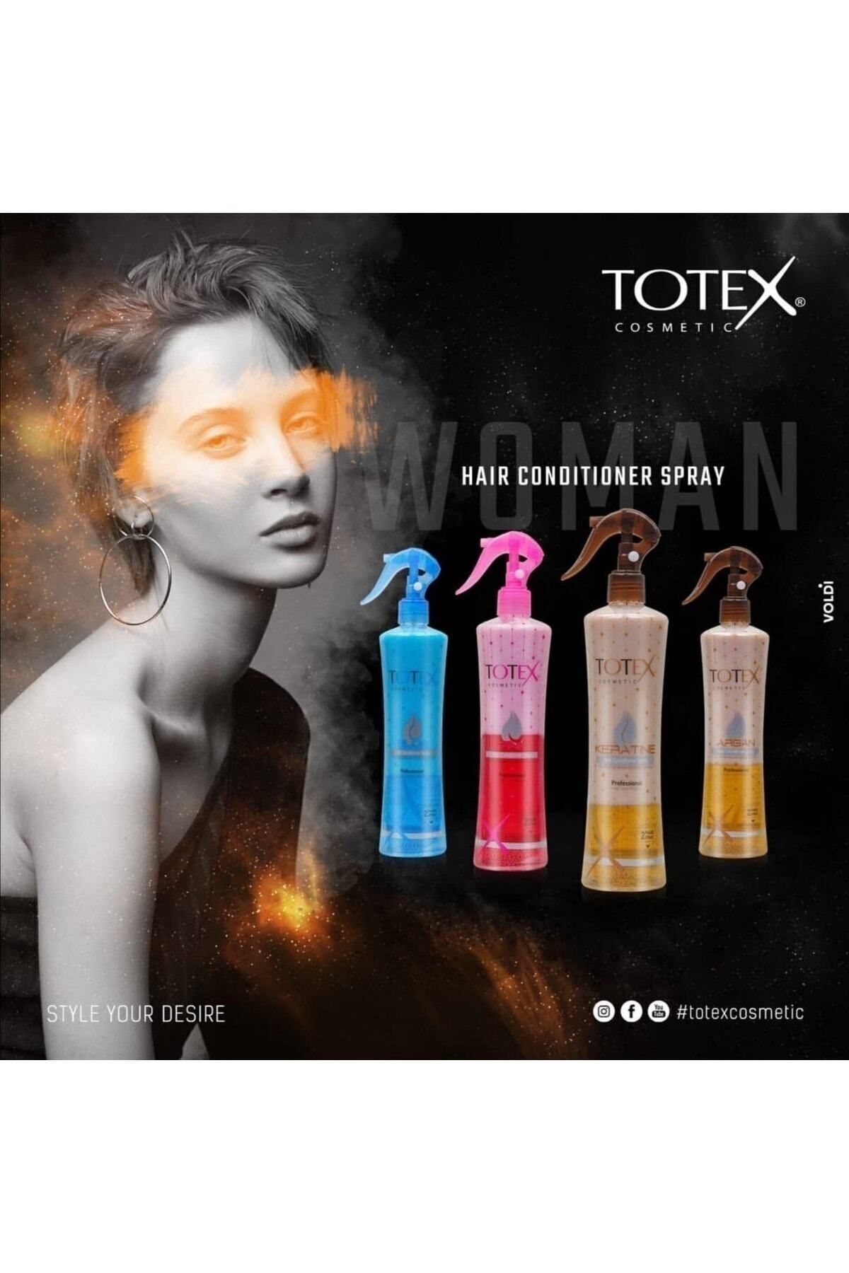 اسپری مو   TOTEX | 8.69744E+12 اورجینال - تصویر 5