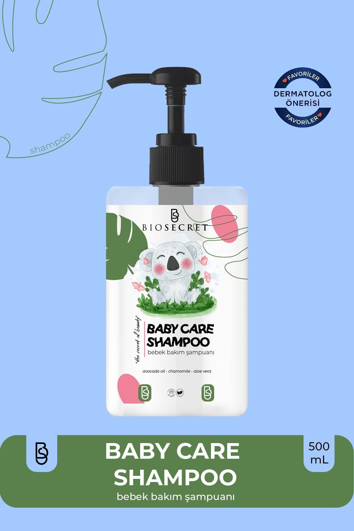 Bebek Şampuanı 500 ml Bio61