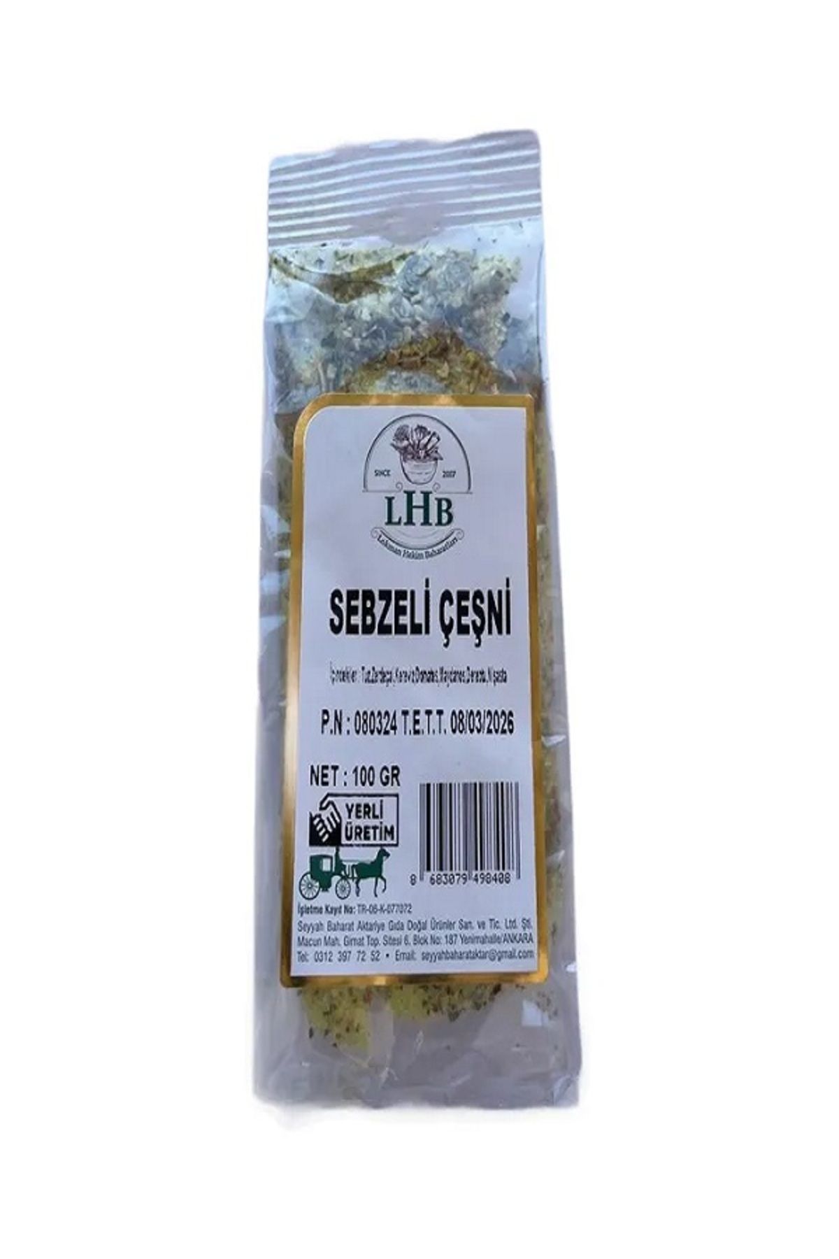 lokman hekim baharat Sebzeli Çeşni 100 Gr