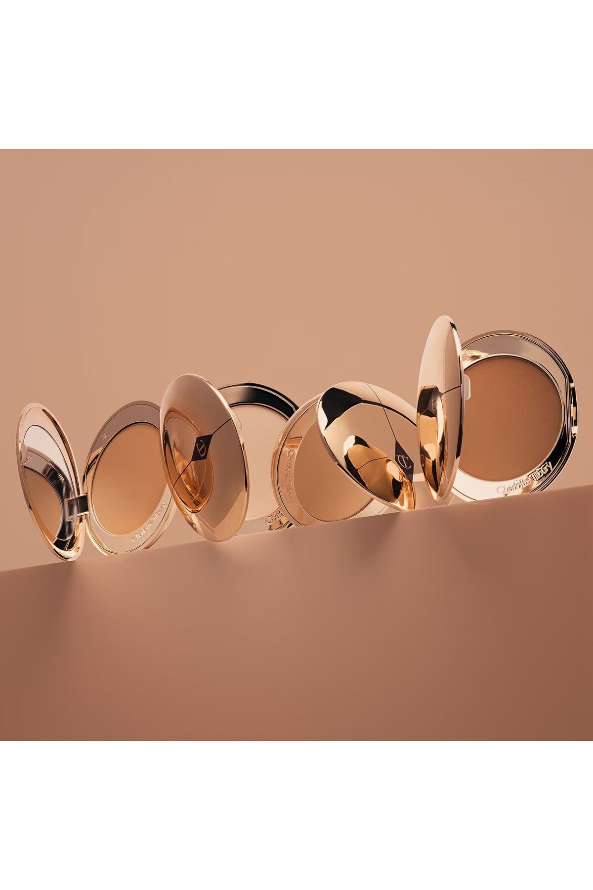 پایان بدون عیب ایربراش - پودر مات کننده کاهش دهنده درخشندگی 8 گرم قابل پر کردن مجدد charlotte tilbury