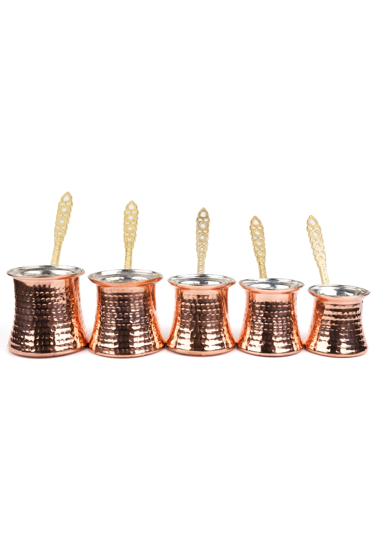 Copper Classic Coffee Pot Set of 5